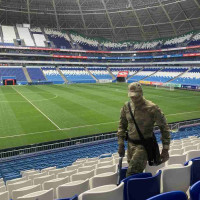 Самарские росгвардейцы обеспечили безопасность матча РПЛ