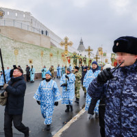В Казани Росгвардия приняла участие в обеспечении безопасности крестного хода