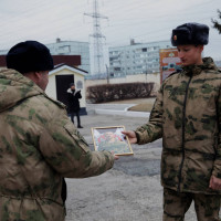 В Тольятти проводили военнослужащих Росгвардии, отслуживших срочную службу по призыву