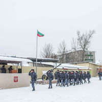 Новое пополнение казанского полка Росгвардии приняло военную присягу