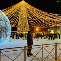 В Казани Росгвардия выполнила задачи по охране общественного порядка во время открытия новогодних ёлок