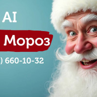 Волшебные звонки AI Деду Морозу: Когда технологии создают сказку