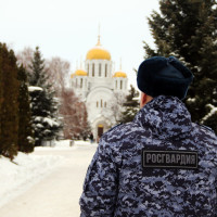 В Самарской области сотрудники Росгвардии обеспечили безопасность празднования Рождества Христова
