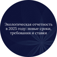 Экологическая отчетность в 2025 году: новые сроки, требования и ставки