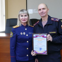 В Омске руководители пресс-служб региона поздравили личный состав пресс-службы ТУ Росгвардии с 30 –летним юбилеем