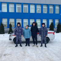 В Самарской области сотрудники Росгвардии оказали помощь водителю-иностранцу