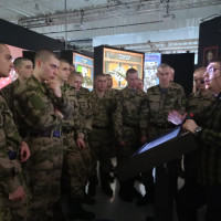 Военнослужащие омской войсковой части Росгвардии посетили исторический парк «Россия-Моя История»