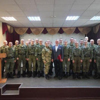 В Омской воинской части Росгвардии  прошёл вечер встречи с председателем РОО «Российский Союз Ветеранов  Афганистана и Специальных военных Операций»