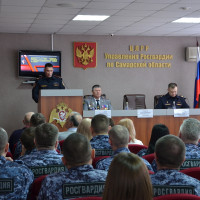 Торжественное собрание в честь дня образования подразделений государственного контроля и лицензионно-разрешительной работы Росгвардии состоялось в Самаре