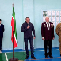 В Мамадышском районе Татарстана ветеран вневедомственной охраны принял участие  в международном телемосте «Афганистан в нашей памяти»