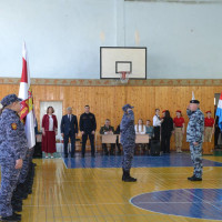 Росгвардейцы оценили строевую подготовку самарских школьников