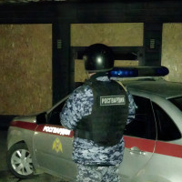 Сотрудники Росгвардии предотвратили возгорание магазина в Херсонской области