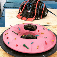 Московская команда «Битвы роботов» создала робота-пончика