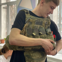 Росгвардейцы встретились с учениками cамарского спортивного лицея