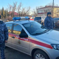 В Омской области сотрудники Росгвардии предотвратили распространение огня на теплотрассе