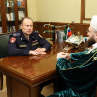 В Казани начальник территориального Управления Росгвардии и Муфтий Татарстана обсудили планы по взаимодействию