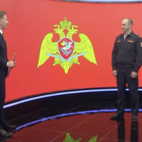 В День войск национальной гвардии Российской Федерации офицер ведомства стал гостем телевизионного эфира в Самаре