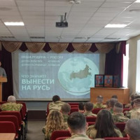 В омской воинской части Росгвардии состоялась культурно-просветительская лекция