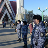 Сотрудники и военнослужащие Росгвардии Башкортостана обеспечили охрану общественного порядка в период празднования Ураза-Байрам