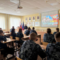Представитель Росгвардии провел занятие с курсантами Самарского юридического института ФСИН