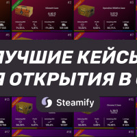 Лучшие кейсы для открытия в CS2