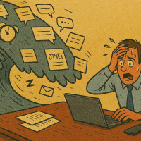 Когда задача на час превращается в работу на день: разбираем законы Паркинсона