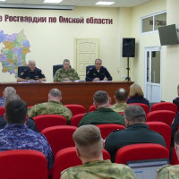 В Управлении Росгвардии по Омской области прошло заседание оперативного штаба
