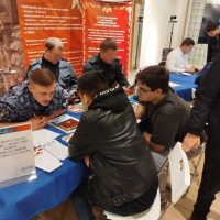 Росгвардейцы приняли участие в региональном этапе Всероссийской ярмарки трудоустройства в Самаре