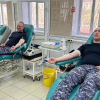 РОСГВАРДЕЙЦЫ ПОПОЛНИЛИ БАНК ДОНОРСКОЙ КРОВИ В ОМСКЕ