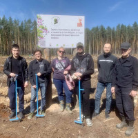 Судебные приставы Марий Эл присоединились к акции «Сад памяти» в честь 80-летия Победы