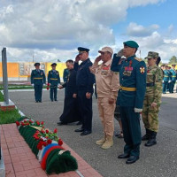 В омской воинской части Росгвардии прошло торжественное мероприятие, посвященное 83-летию со Дня образования подразделения