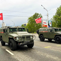 Личный состав Управления Росгвардии по Республике Башкортостан принял участие в Параде в честь 80-летия Великой Победы