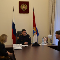 В приёмной Президента Российской Федерации начальник Управления Росгвардии по Самарской области полковник полиции Евгений Панков провёл личный приём граждан