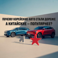 Почему корейские авто стали дороже, а китайские — популярнее: краткий обзор рынка