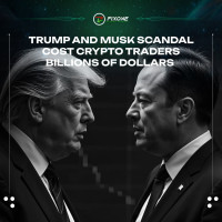 Вражда Маска и Трампа: как миллиардный конфликт потряс крипторынки — DOGE против TRUMP