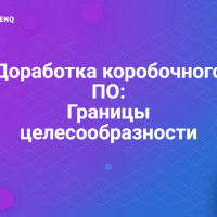 Доработка коробочного ПО: Границы целесообразности