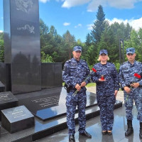 В Татарстане росгвардейцы провели комплекс мероприятий, посвященных Дню памяти и скорби