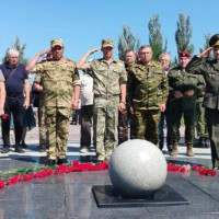 В Омске военнослужащие Росгвардии почтили память ветеранов боевых действий