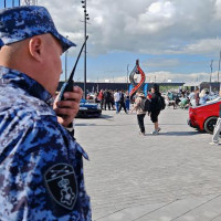 Росгвардейцы обеспечили правопорядок на фестивале HALFEST в Омске