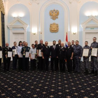 Благодарность за службу: омские росгвардейцы отмечены за обеспечение правопорядка в праздничные дни