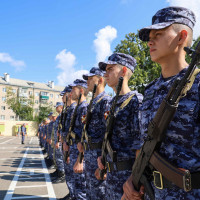 В Казани военнослужащие Росгвардии торжественно приняли военную присягу