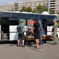 Мобильный агитационный пункт Росгвардии завершил работу в Республике Татарстан