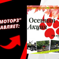 Осенняя акция от «Ирбис»: скидки на квадроциклы