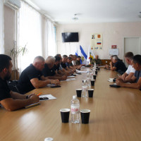 В Херсонской области росгвардейцы провели координационный совет по вопросам безопасности в образовательных учреждениях