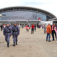 В Казани Росгвардия приняла участие в обеспечении безопасности футбольного матча между «Рубином» и «Спартаком»