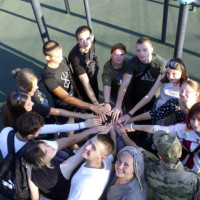 Военнослужащие Росгвардии выступили наставниками на соревнованиях по стрит-воркауту в Херсонской области