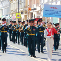 Музыкальные коллективы Росгвардии выступили на всероссийском фестивале духовых оркестров в Самаре