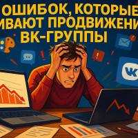 10 ошибок, которые убивают продвижение ВК-группы (и как их избежать)