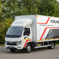 Грузовик FORLAND 3 был представлен на выставке «Грузовой транспорт и логистика 2025»
