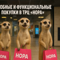 Покупки в ТРЦ «Нора» становятся всё удобнее